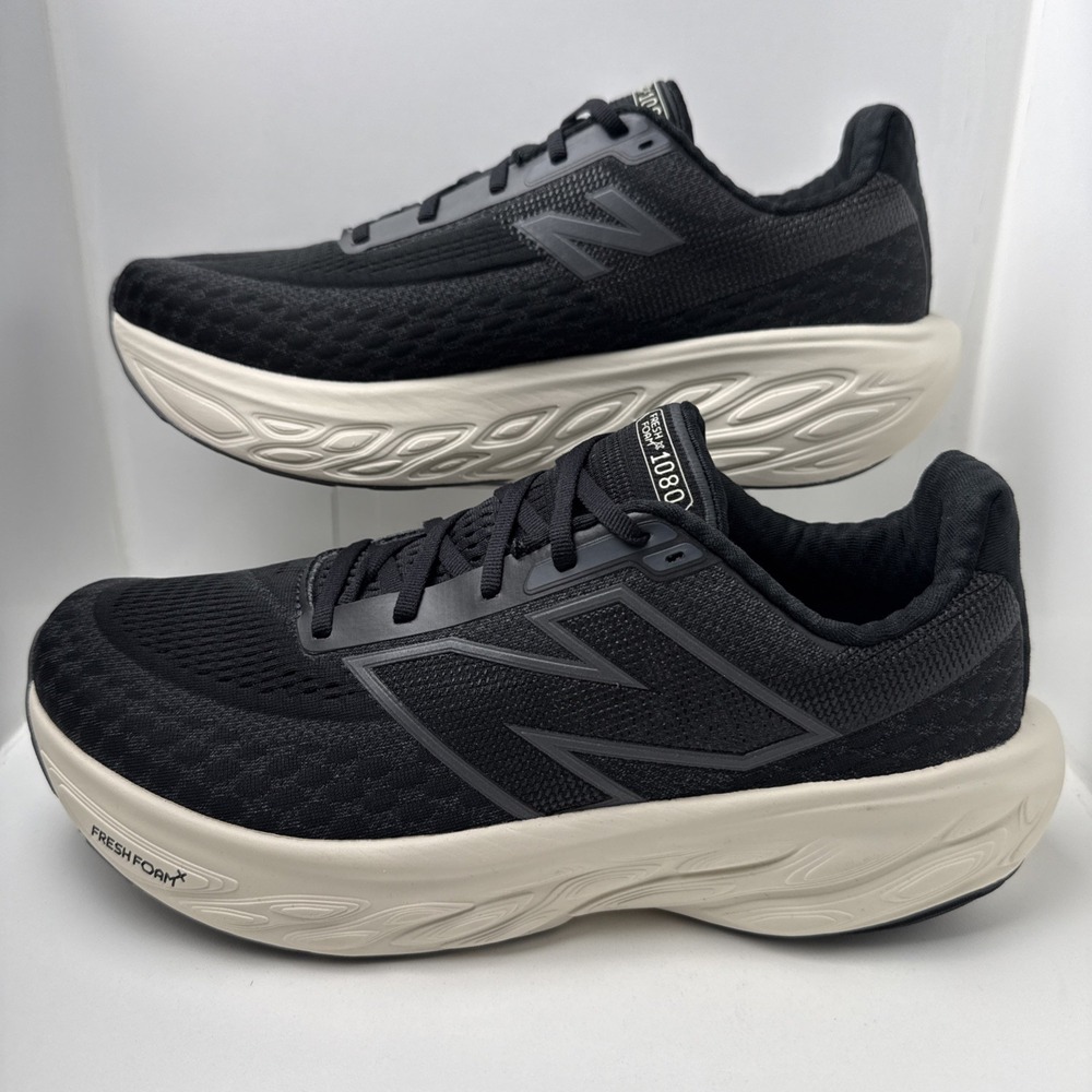 New Balance Men's Size 11.5 4E Extra Wide Fresh Foam X 1080 V14 Black M1080B14 - Picture 5 of 15